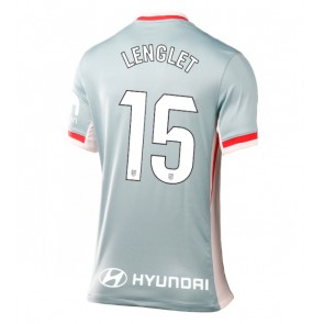 Atletico Madrid Clement Lenglet #15 Gostujuci Dres za Ženska 2024-25 Kratak Rukavima